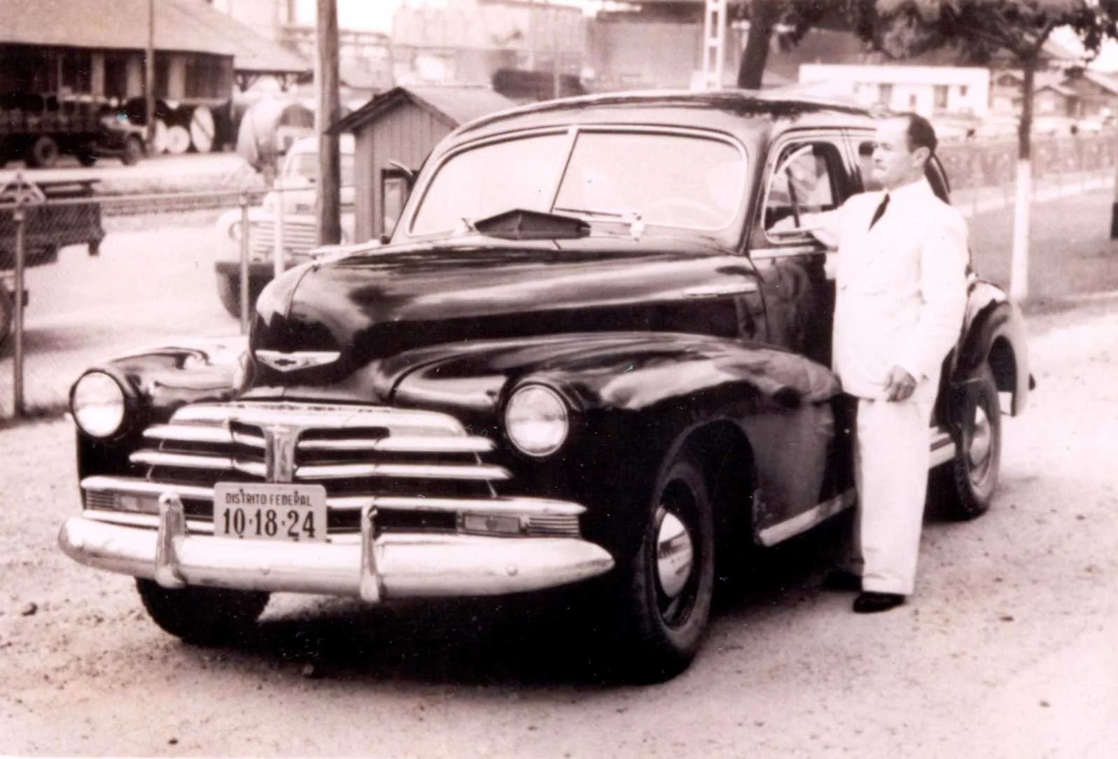Fotografia histórica de Volta Redonda em identificação