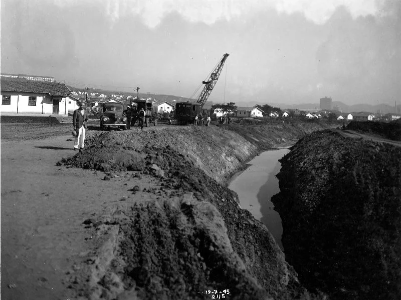Fotografia histórica de Volta Redonda em identificação