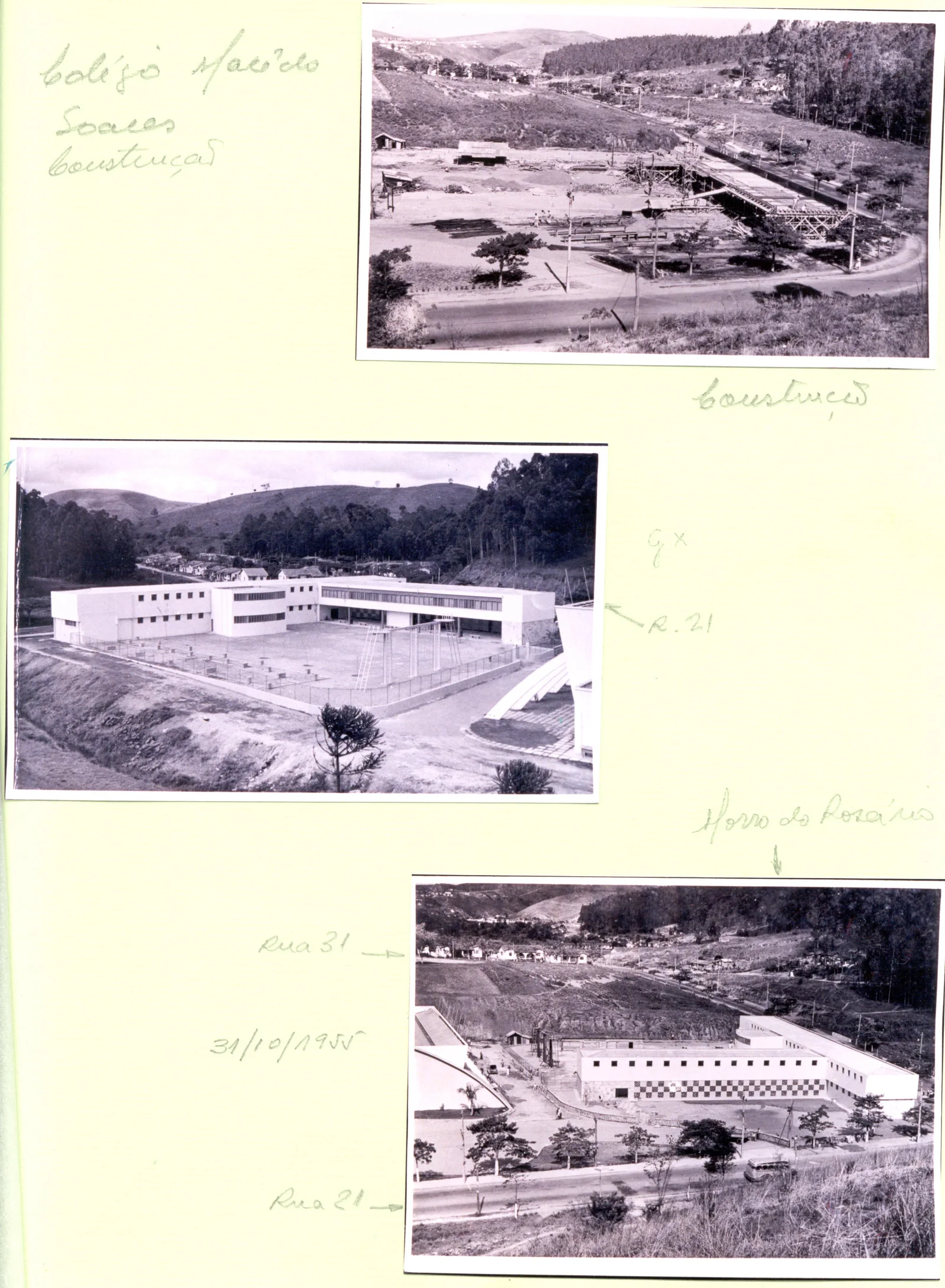 Fotografia histórica de Volta Redonda em identificação