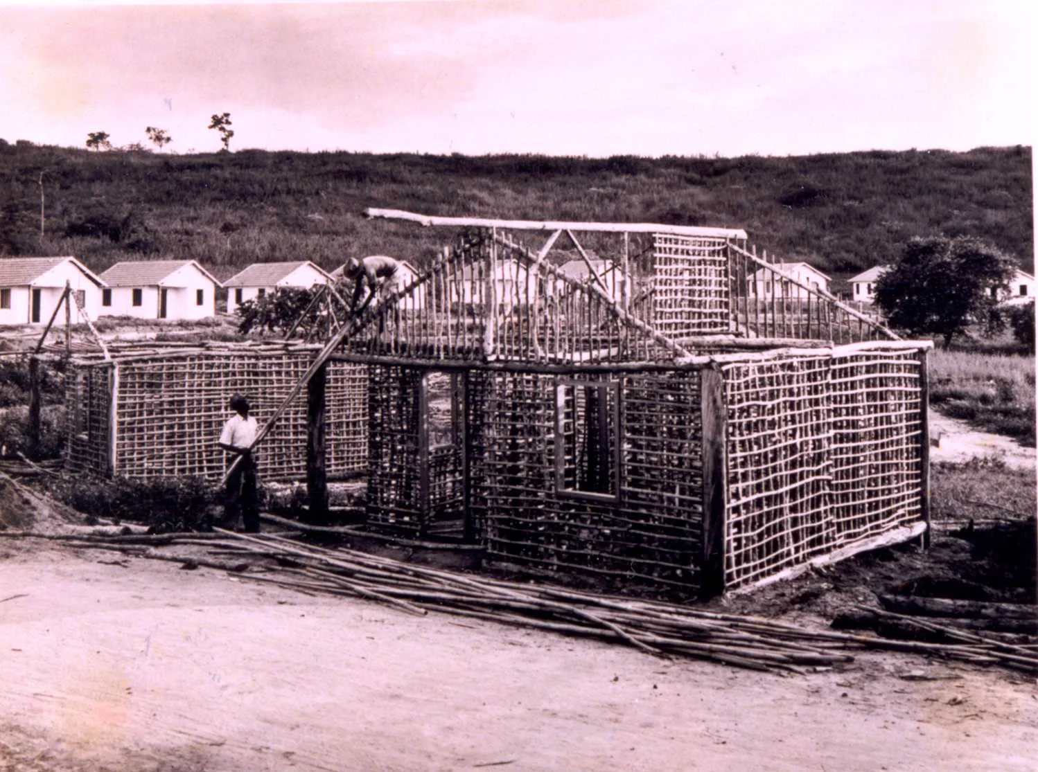 Fotografia histórica de Volta Redonda em identificação