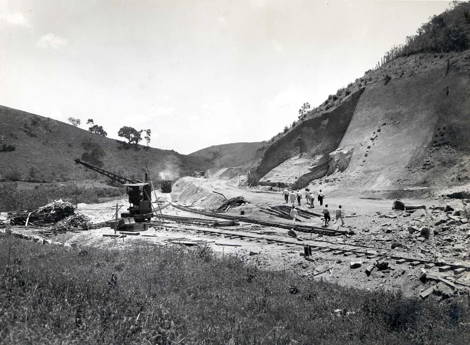 Fotografia histórica de Volta Redonda em identificação