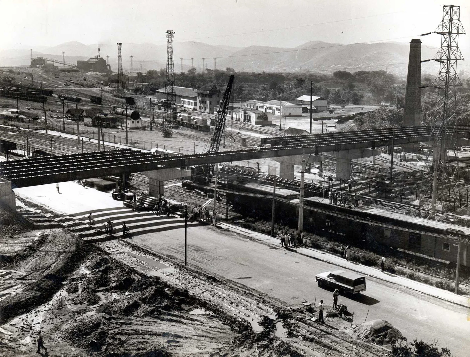 Fotografia histórica de Volta Redonda em identificação