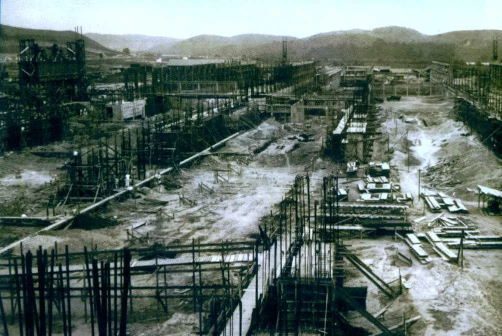 Fotografia histórica de Volta Redonda em identificação