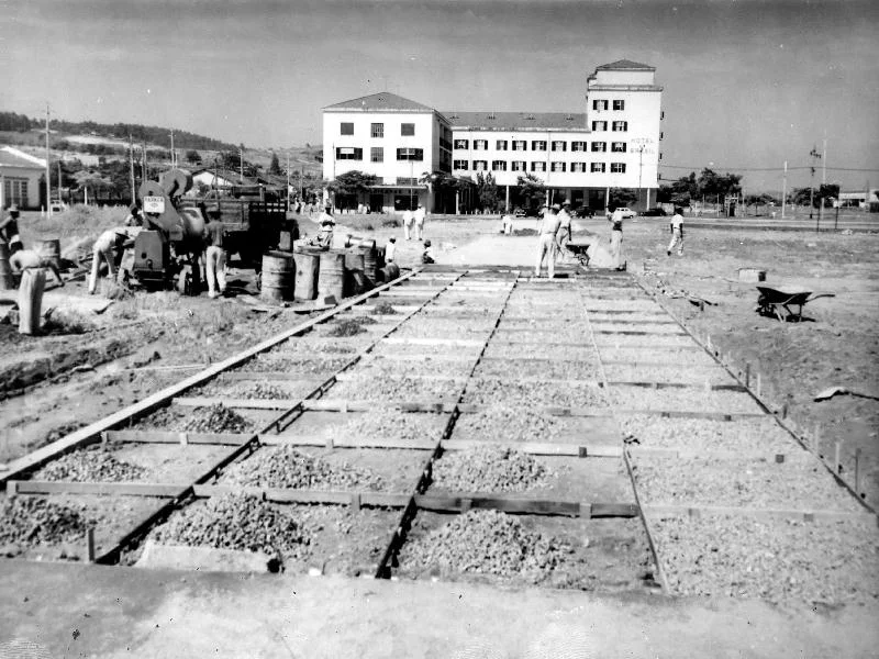 Fotografia histórica de Volta Redonda em identificação