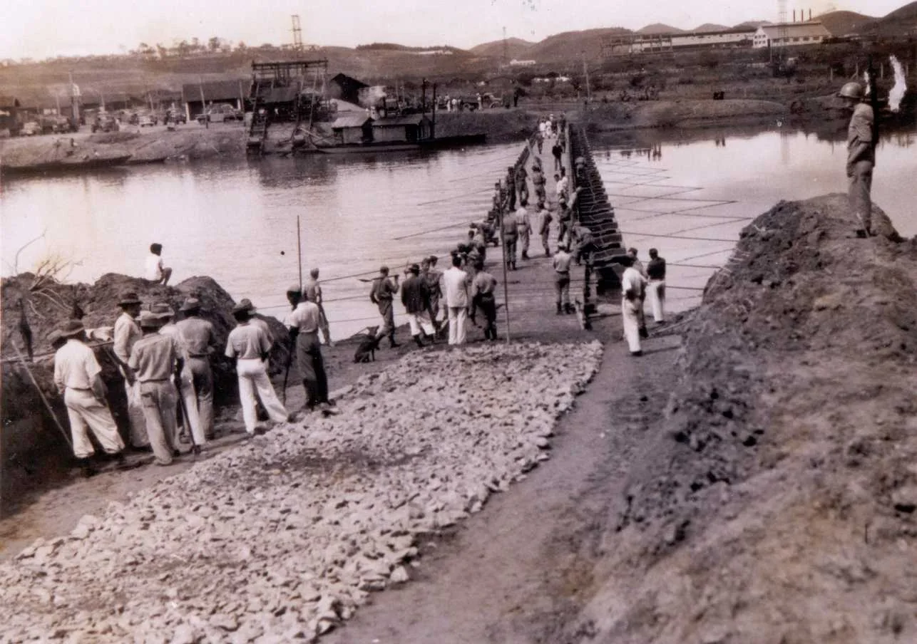 Fotografia histórica de Volta Redonda em identificação