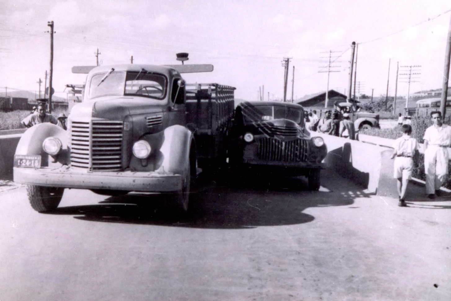 Fotografia histórica de Volta Redonda em identificação