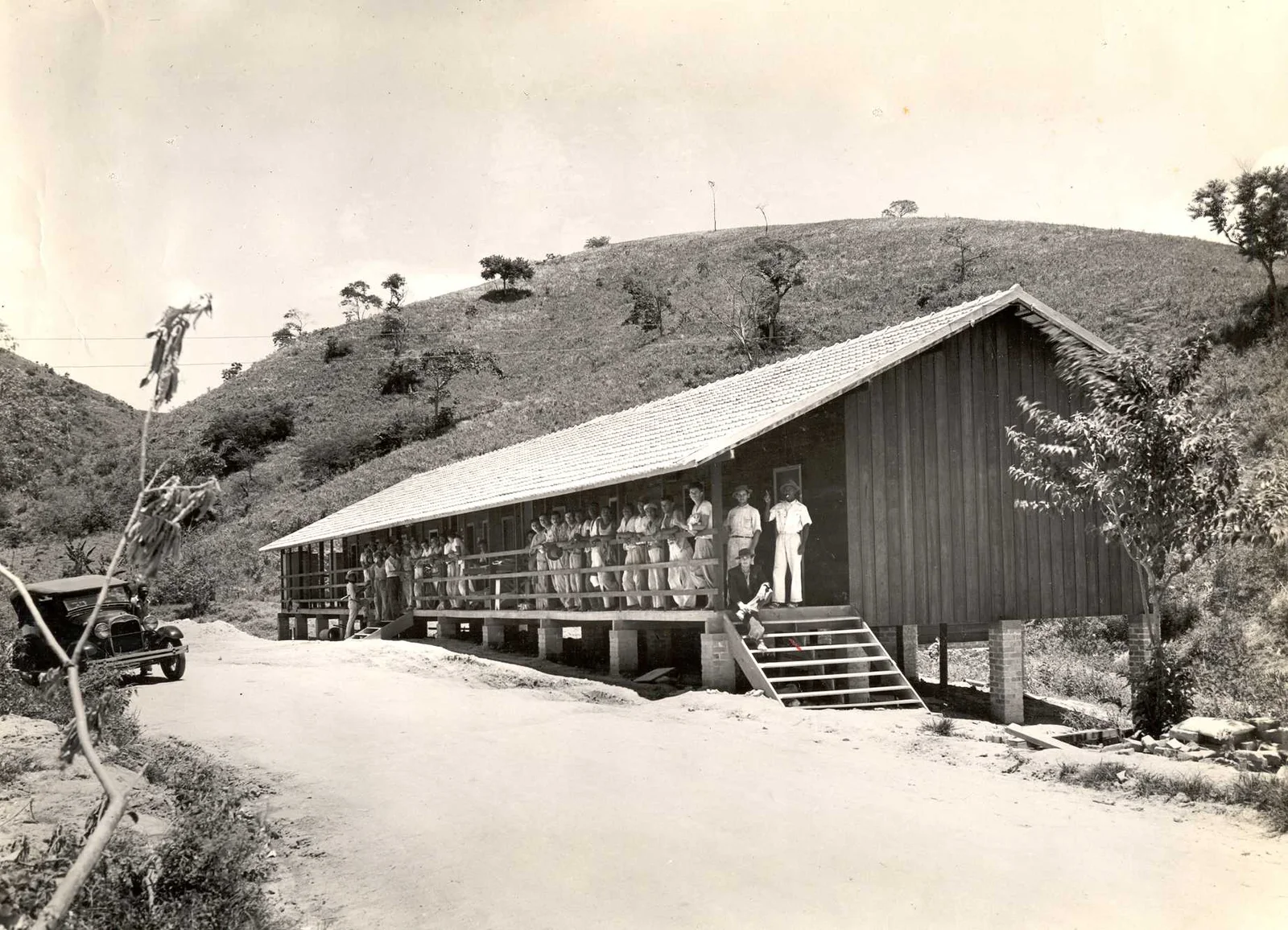 Fotografia histórica de Volta Redonda em identificação