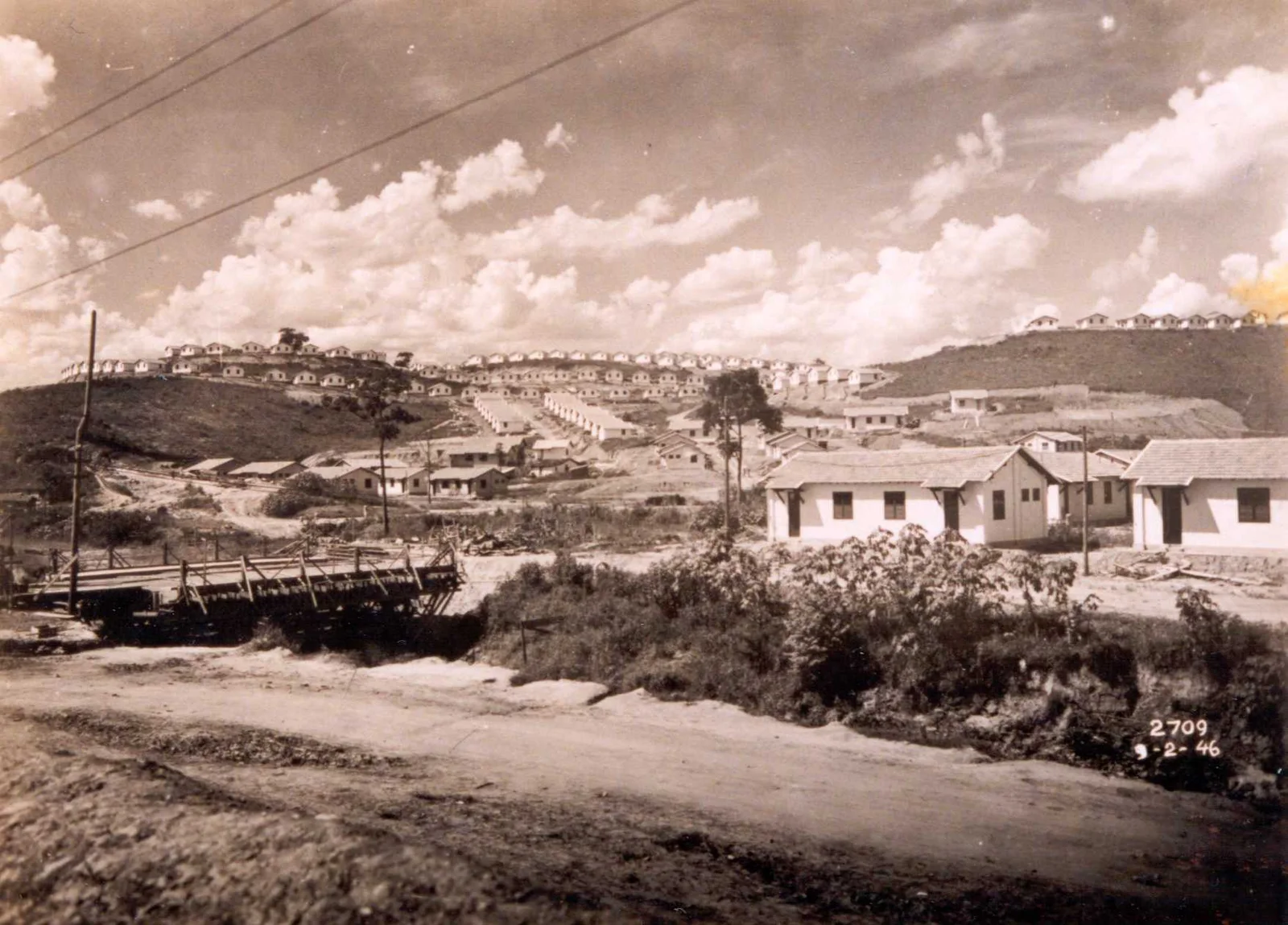 Fotografia histórica de Volta Redonda em identificação