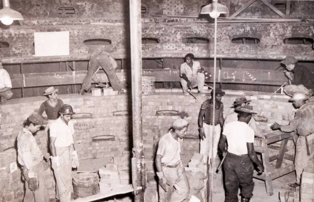 Fotografia histórica de Volta Redonda em identificação