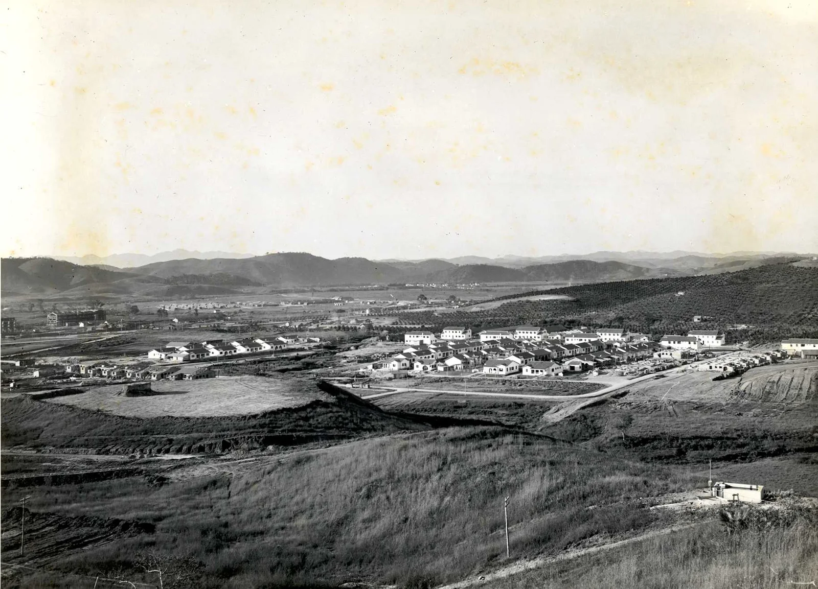 Fotografia histórica de Volta Redonda em identificação