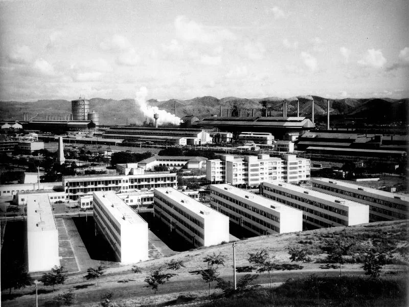 Fotografia histórica de Volta Redonda em identificação