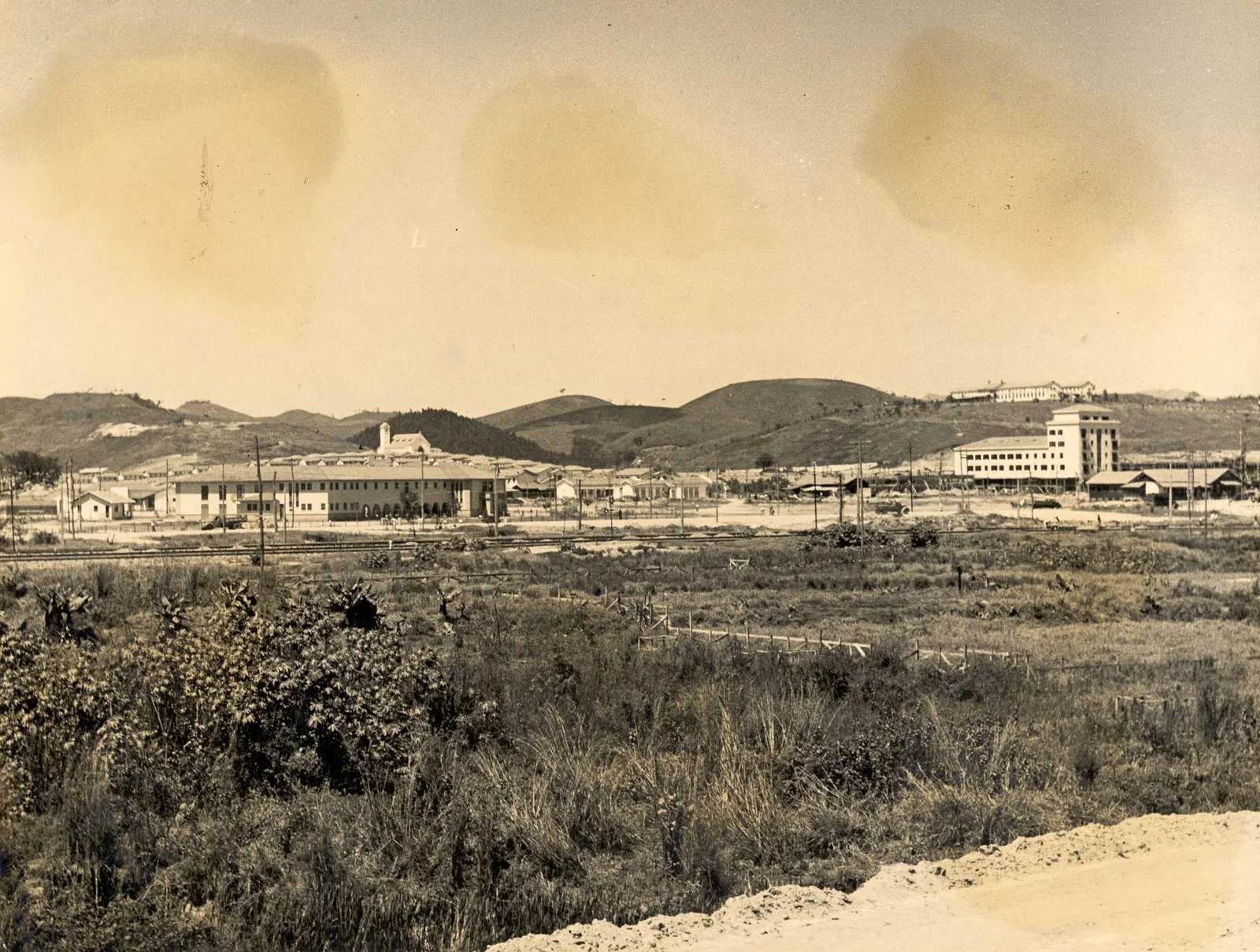 Fotografia histórica de Volta Redonda em identificação