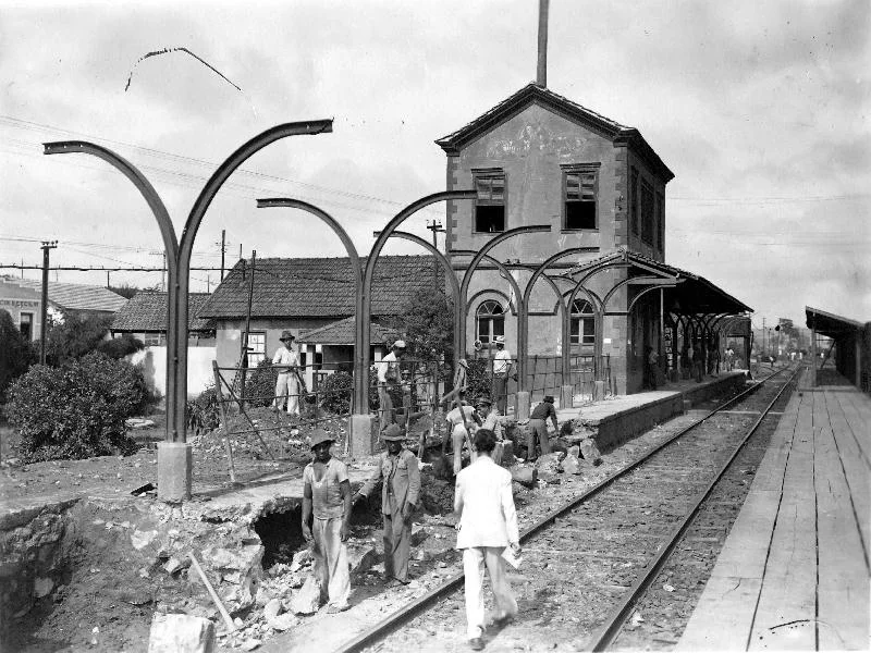 Fotografia histórica de Volta Redonda em identificação
