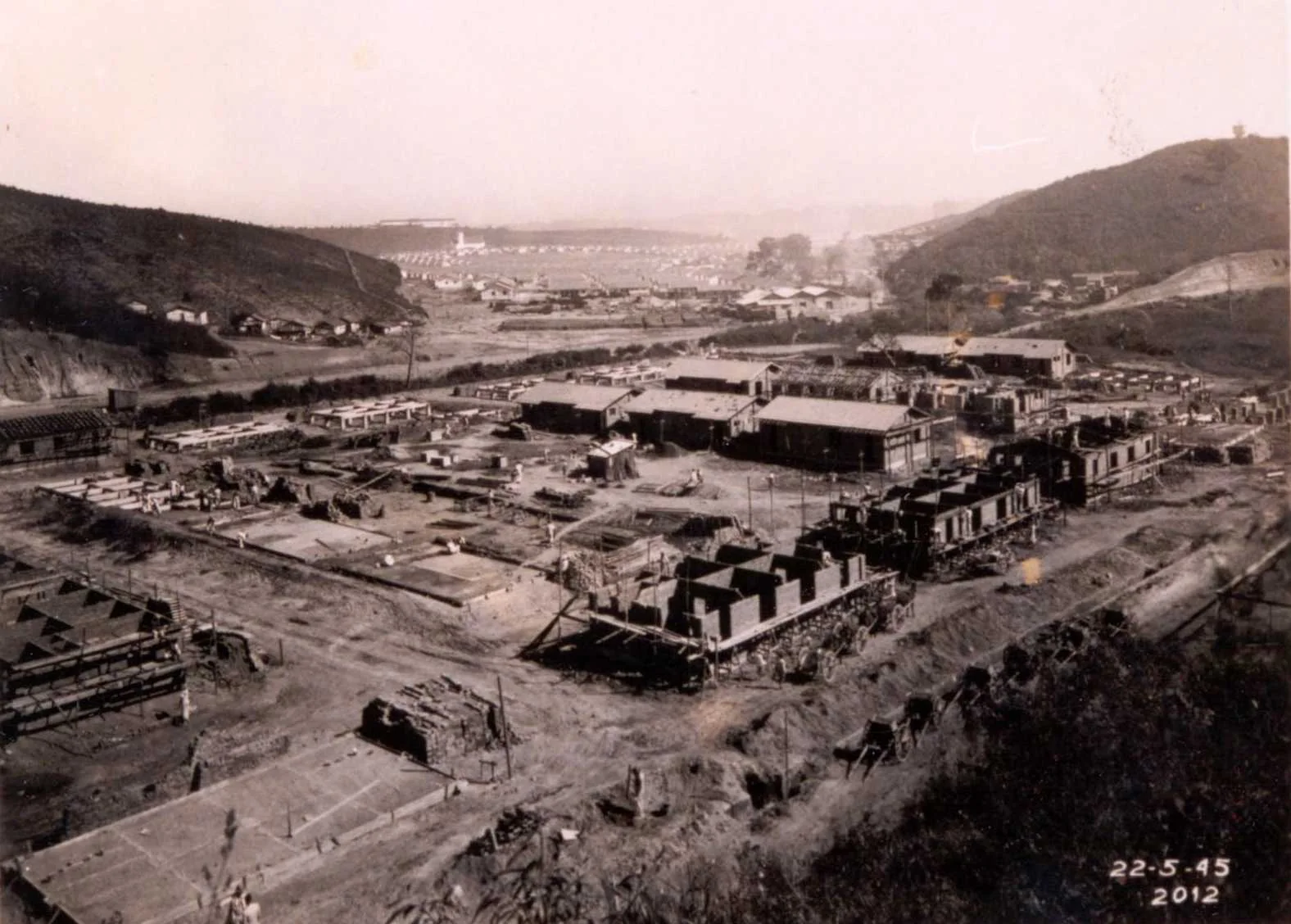 Fotografia histórica de Volta Redonda em identificação