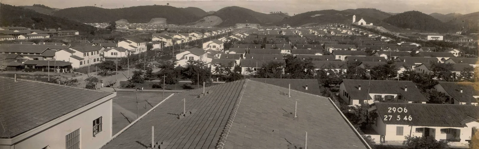 Fotografia histórica de Volta Redonda em identificação