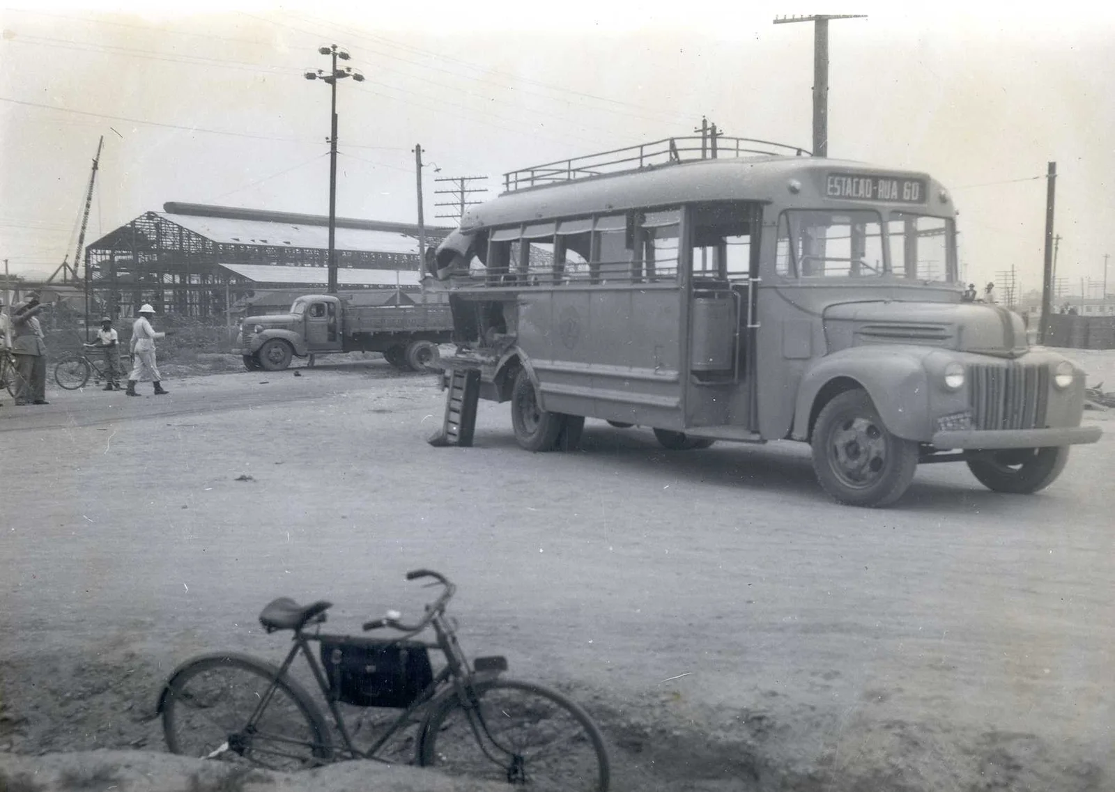 Fotografia histórica de Volta Redonda em identificação