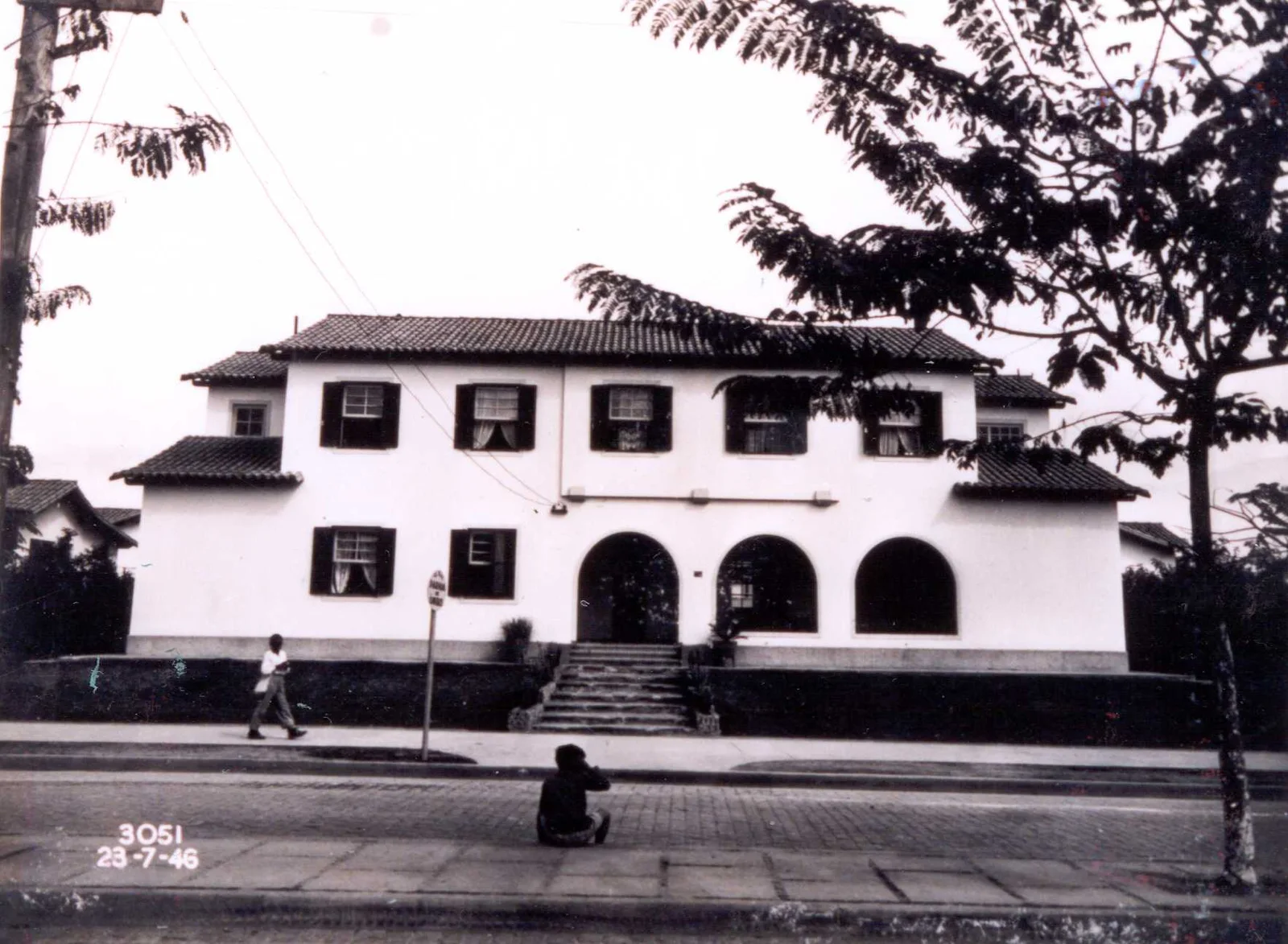 Fotografia histórica de Volta Redonda em identificação
