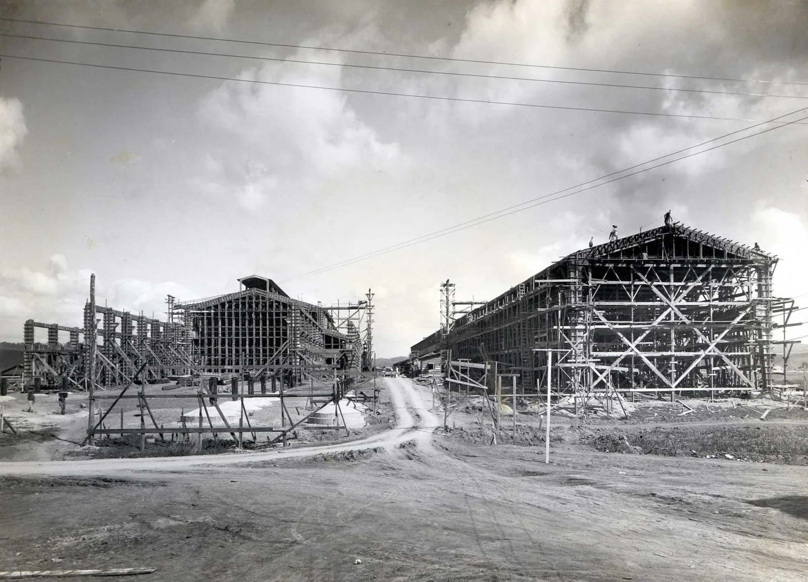 Fotografia histórica de Volta Redonda em identificação
