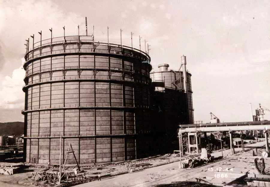 Fotografia histórica de Volta Redonda em identificação