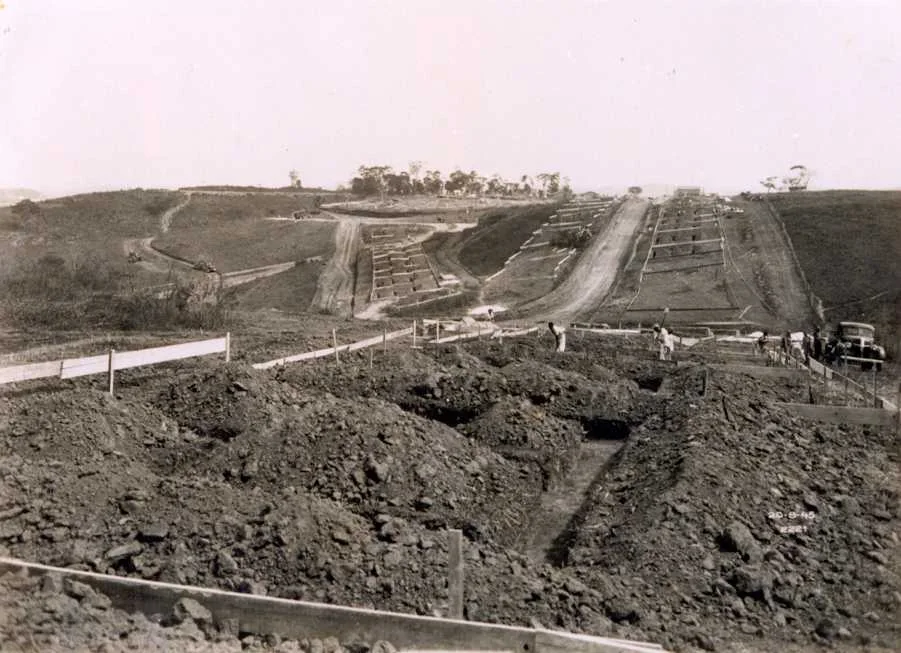 Fotografia histórica de Volta Redonda em identificação