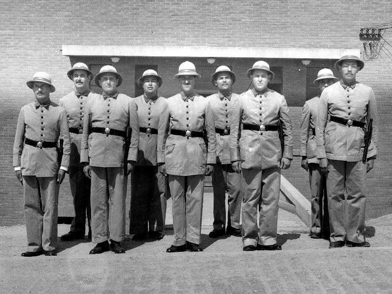 Fotografia histórica de Volta Redonda em identificação