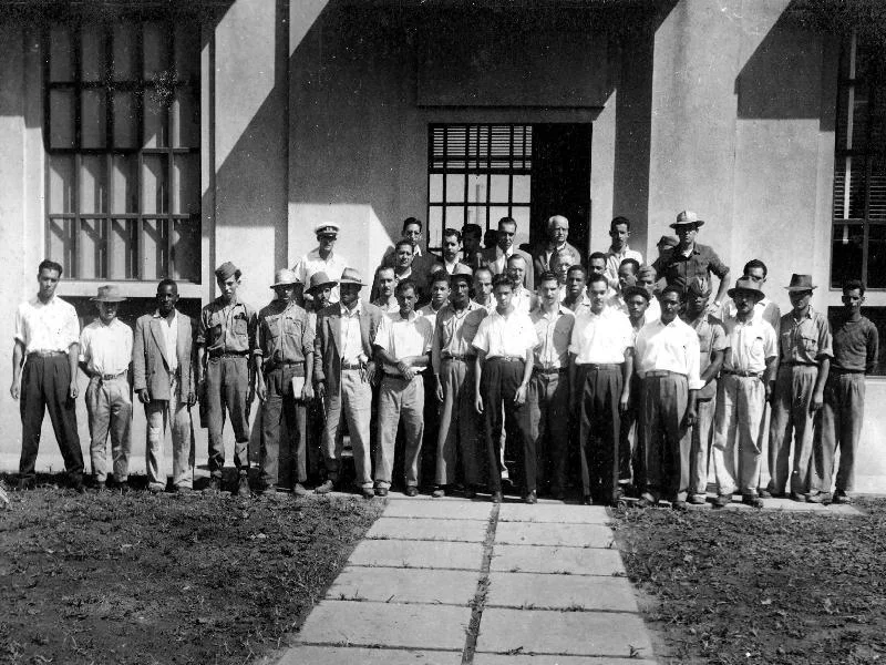 Fotografia histórica de Volta Redonda em identificação