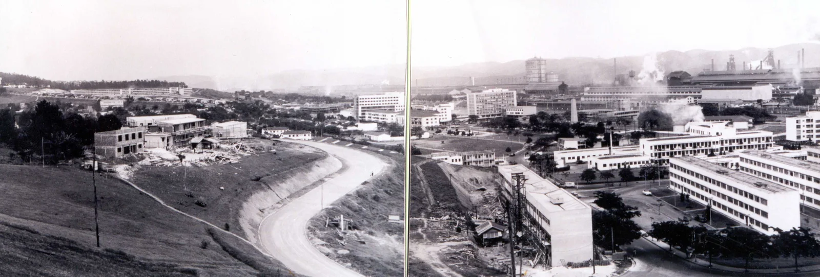 Fotografia histórica de Volta Redonda em identificação