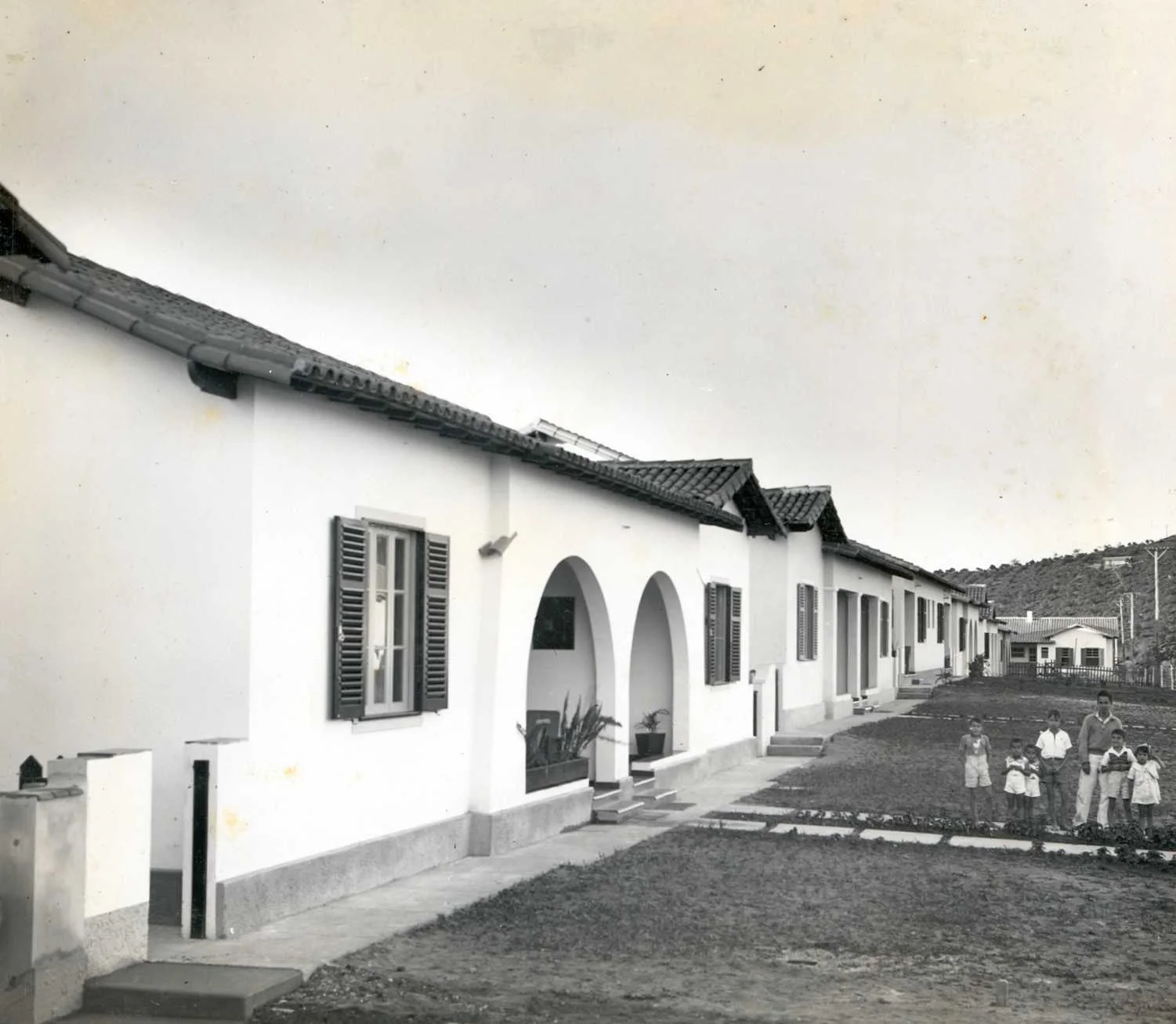 Fotografia histórica de Volta Redonda em identificação
