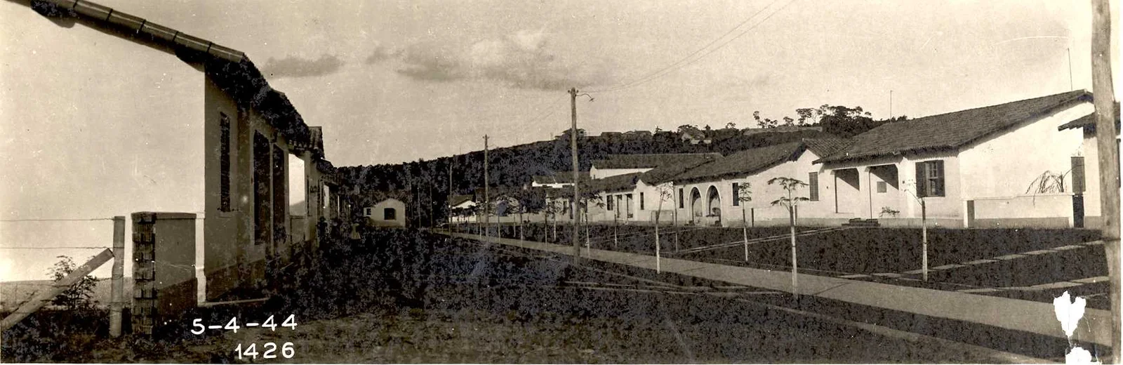 Fotografia histórica de Volta Redonda em identificação