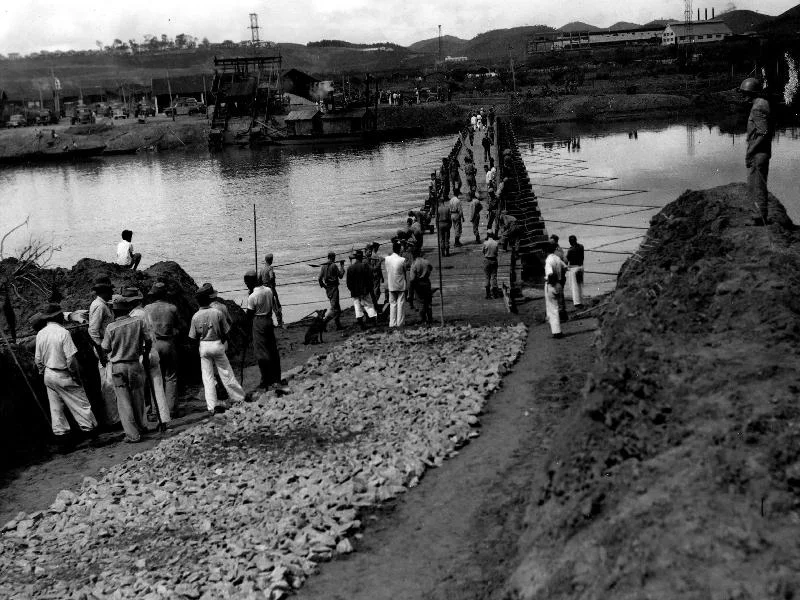 Fotografia histórica de Volta Redonda em identificação