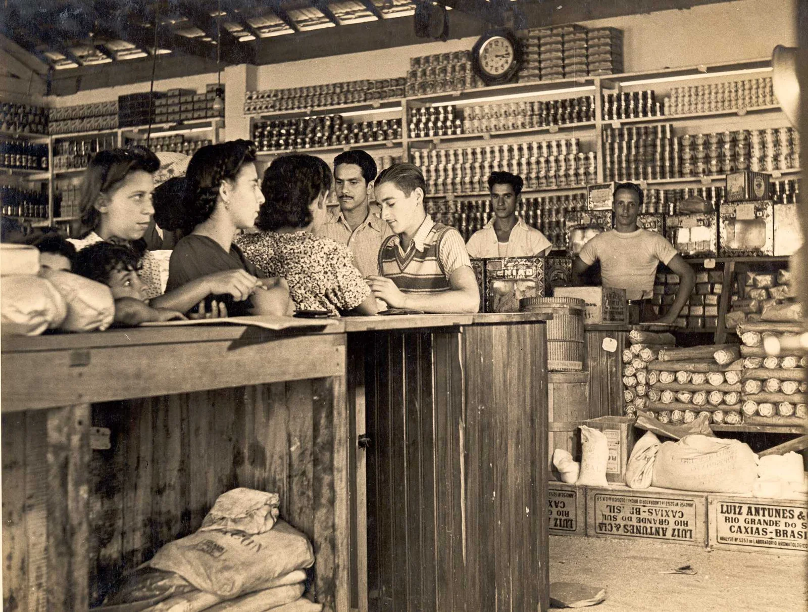 Fotografia histórica de Volta Redonda em identificação