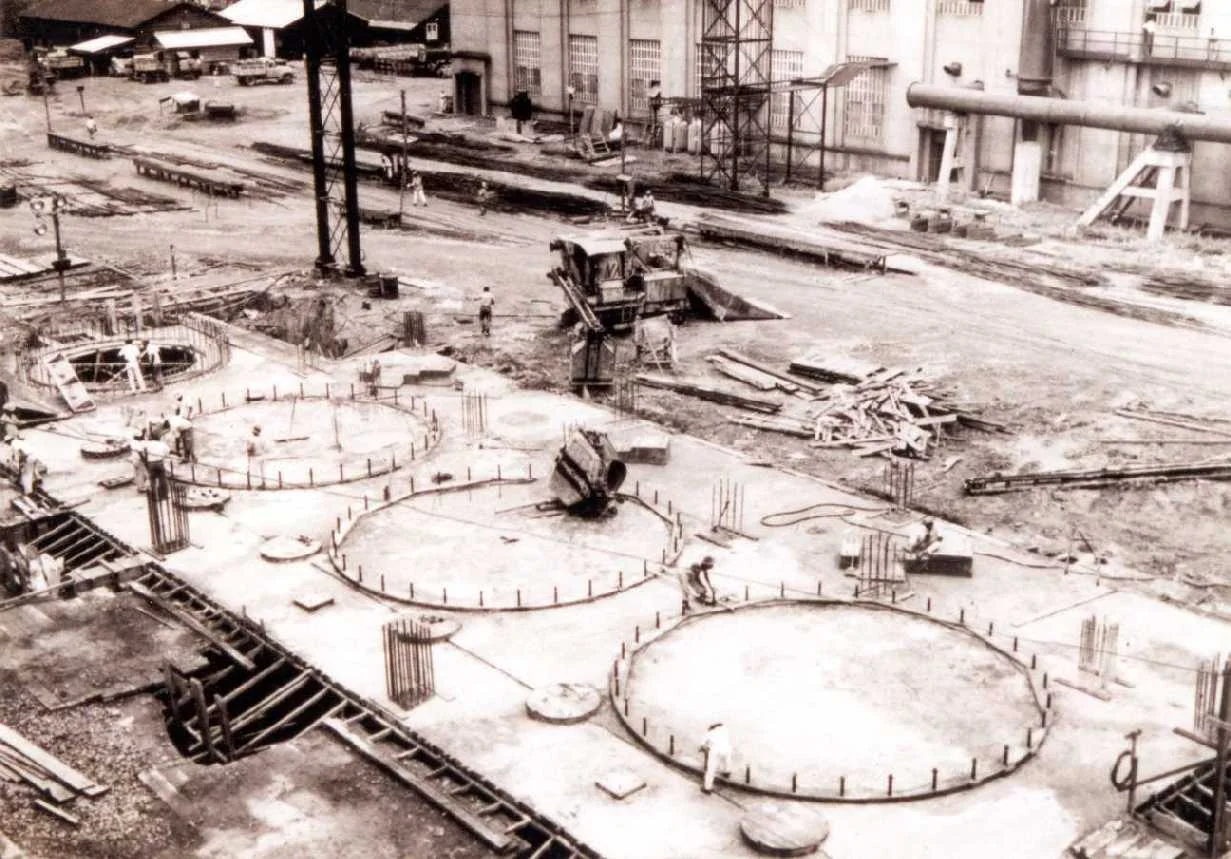 Fotografia histórica de Volta Redonda em identificação