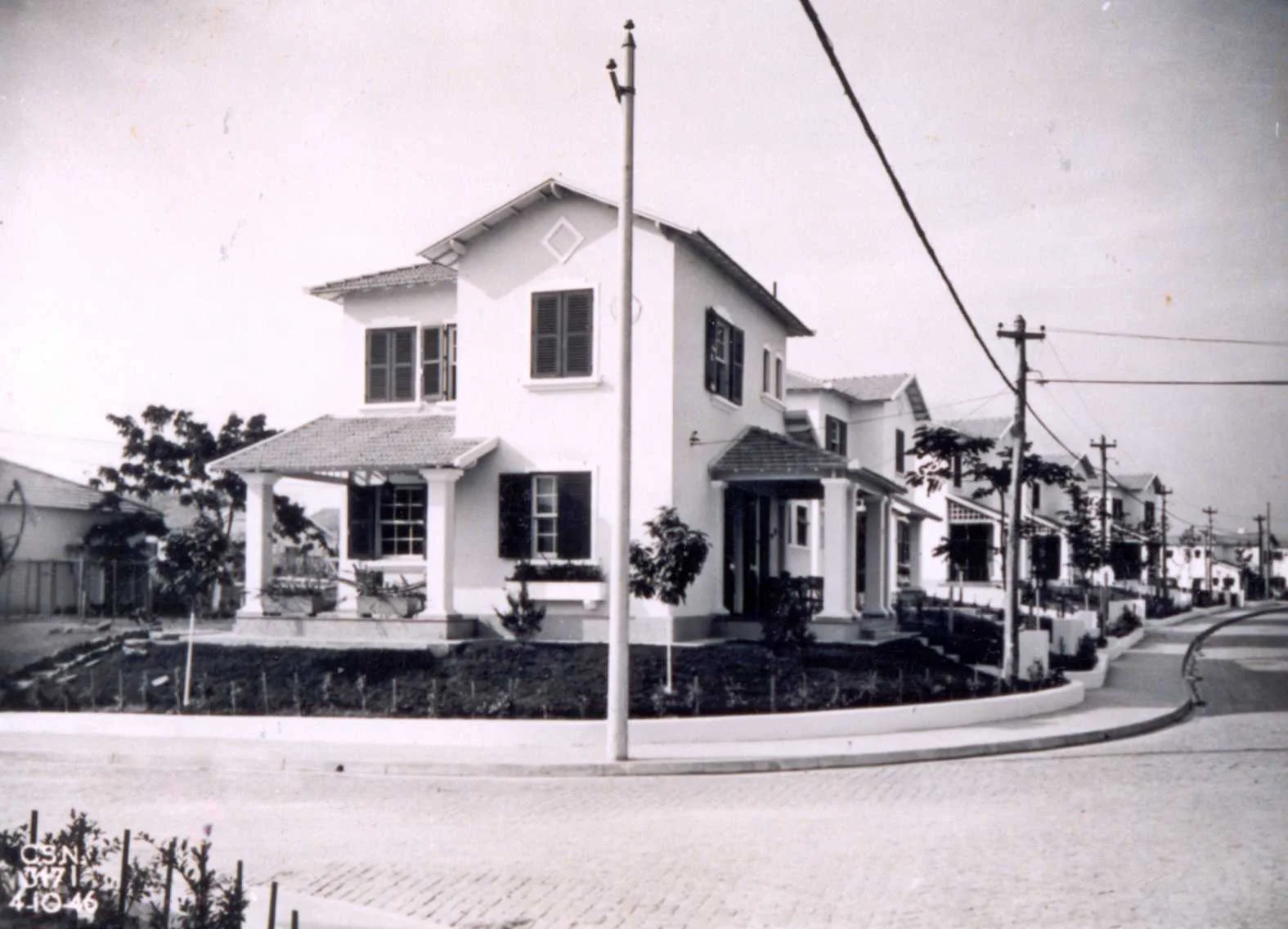Fotografia histórica de Volta Redonda em identificação