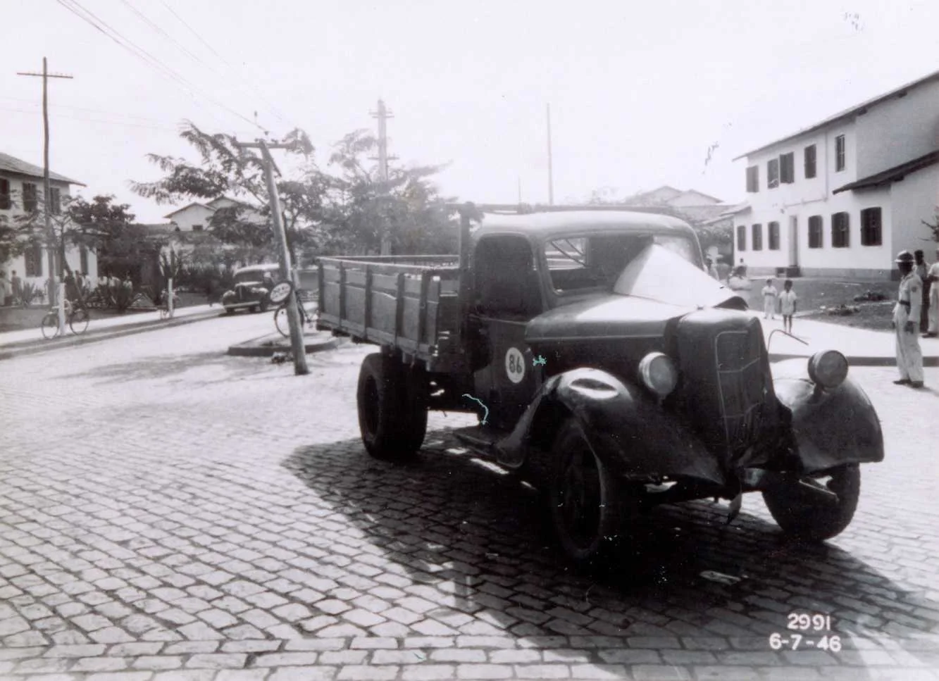 Fotografia histórica de Volta Redonda em identificação