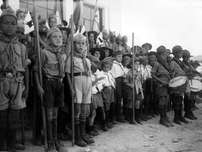 Fotografia histórica de Volta Redonda em identificação