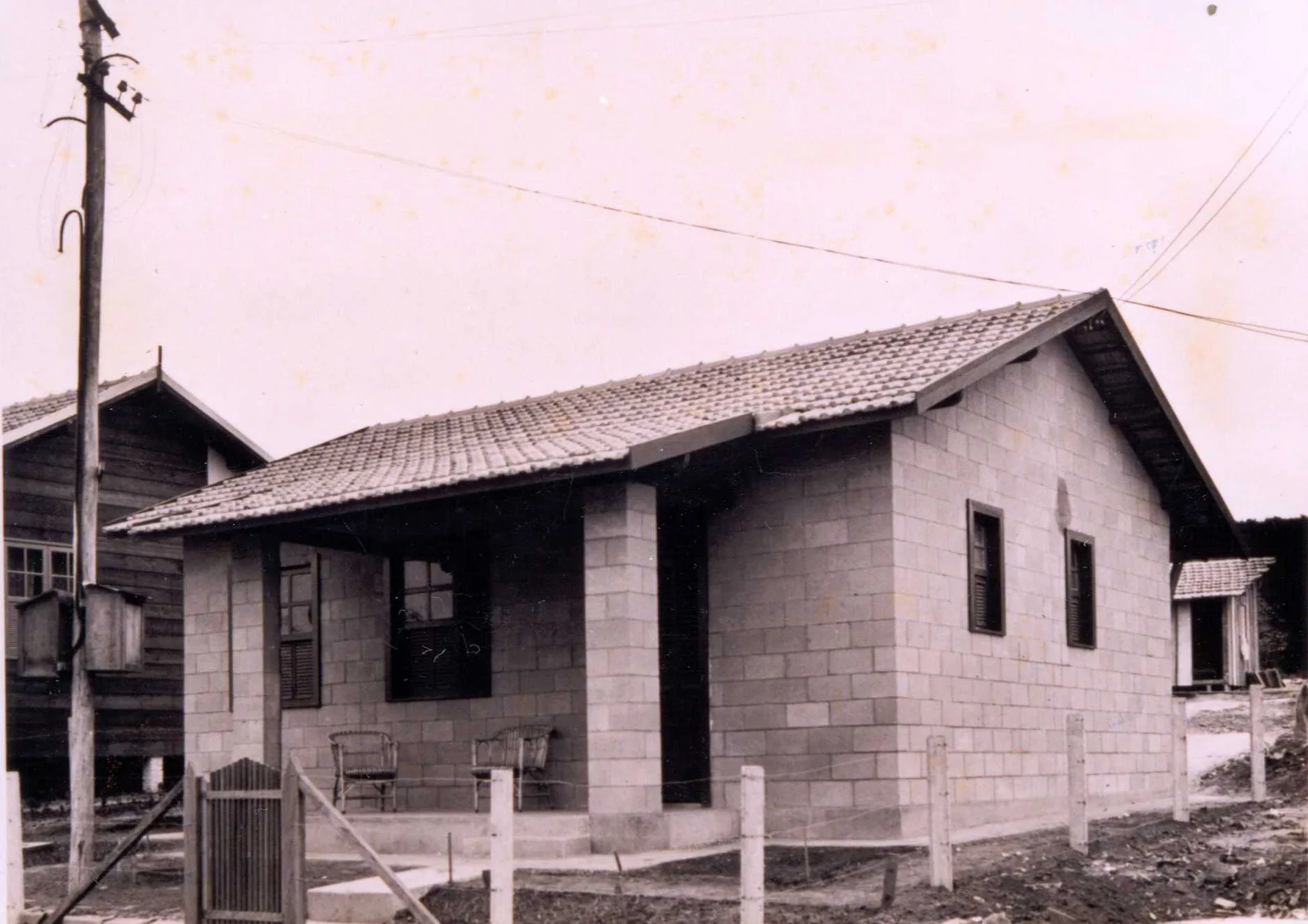 Fotografia histórica de Volta Redonda em identificação