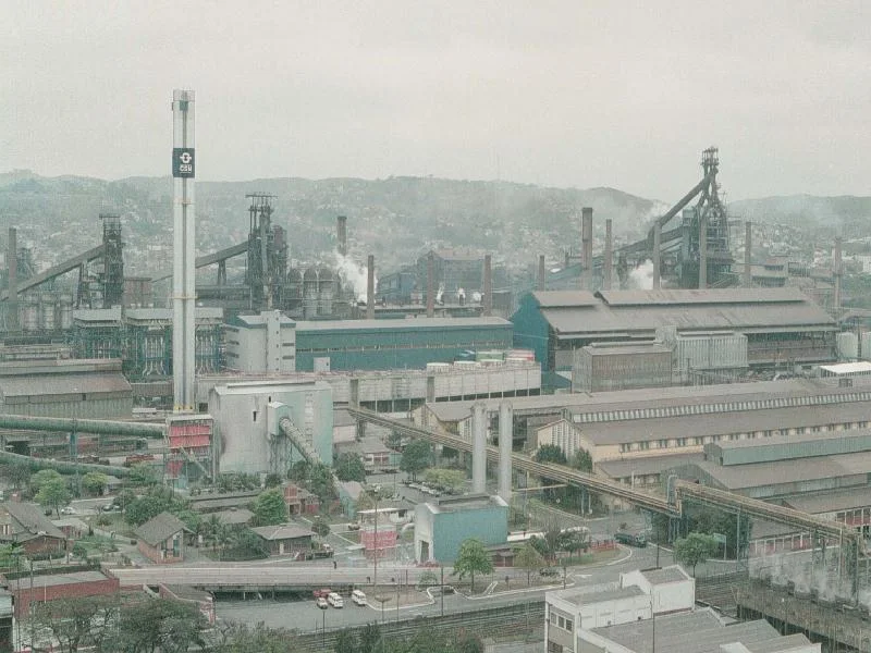 Fotografia histórica de Volta Redonda em identificação