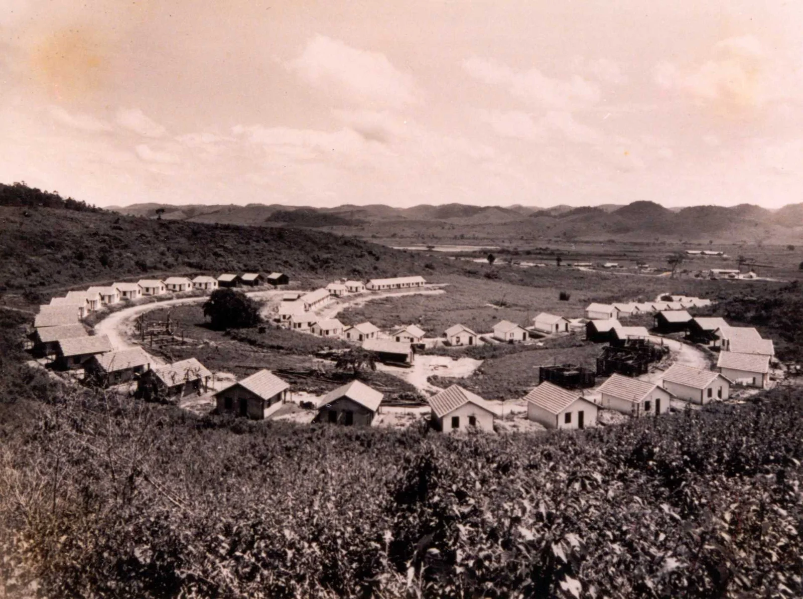 Fotografia histórica de Volta Redonda em identificação