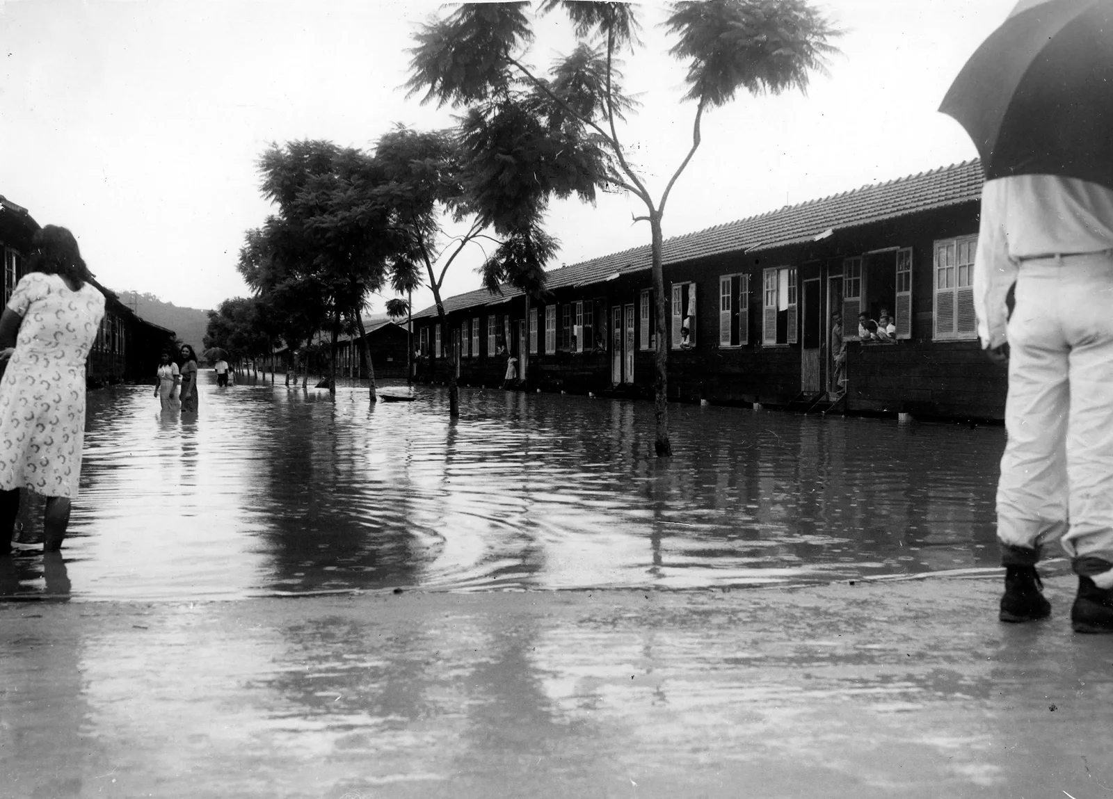Fotografia histórica de Volta Redonda em identificação