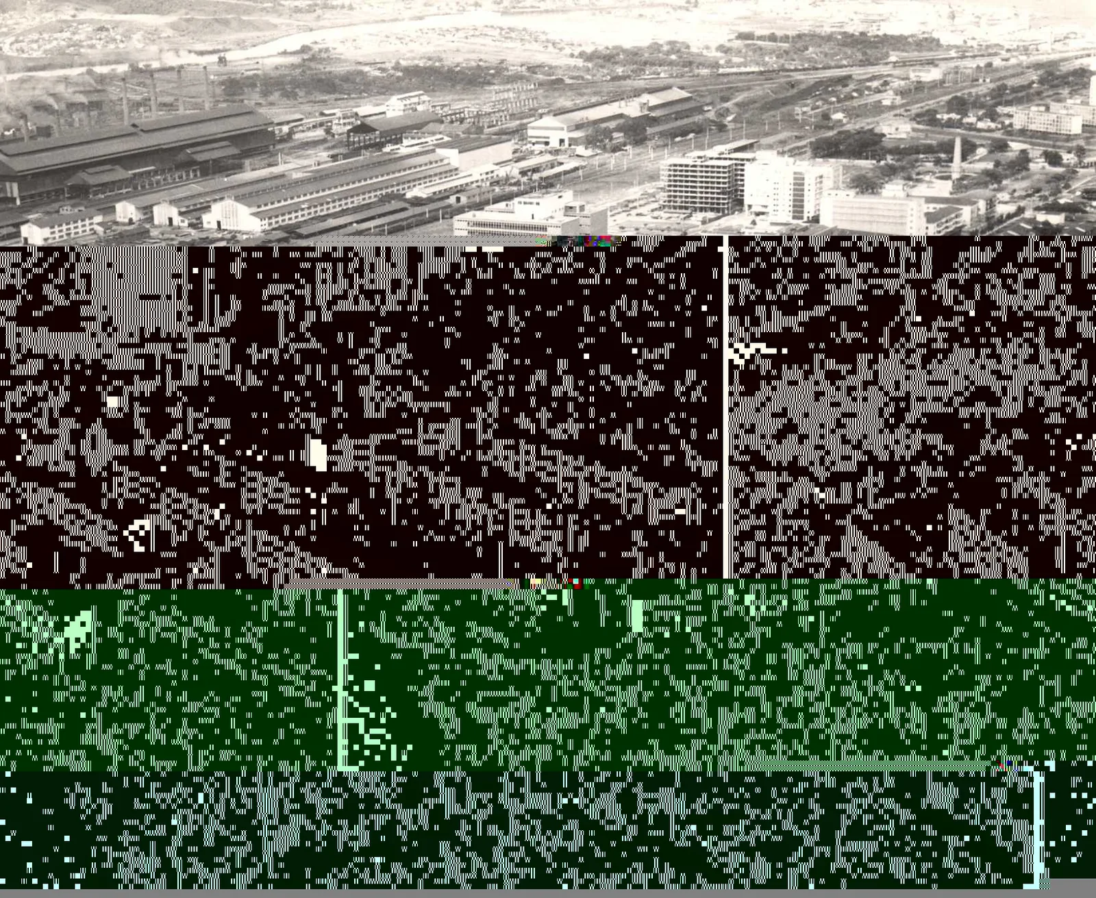 Fotografia histórica de Volta Redonda em identificação