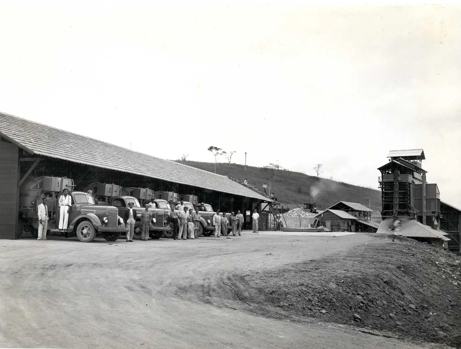 Fotografia histórica de Volta Redonda em identificação