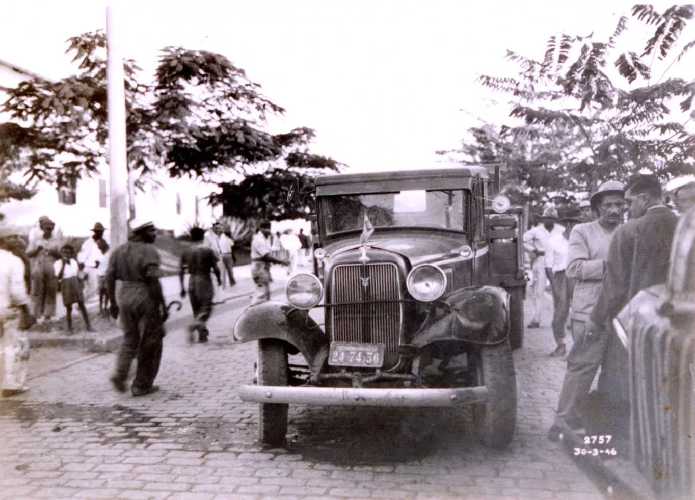 Fotografia histórica de Volta Redonda em identificação