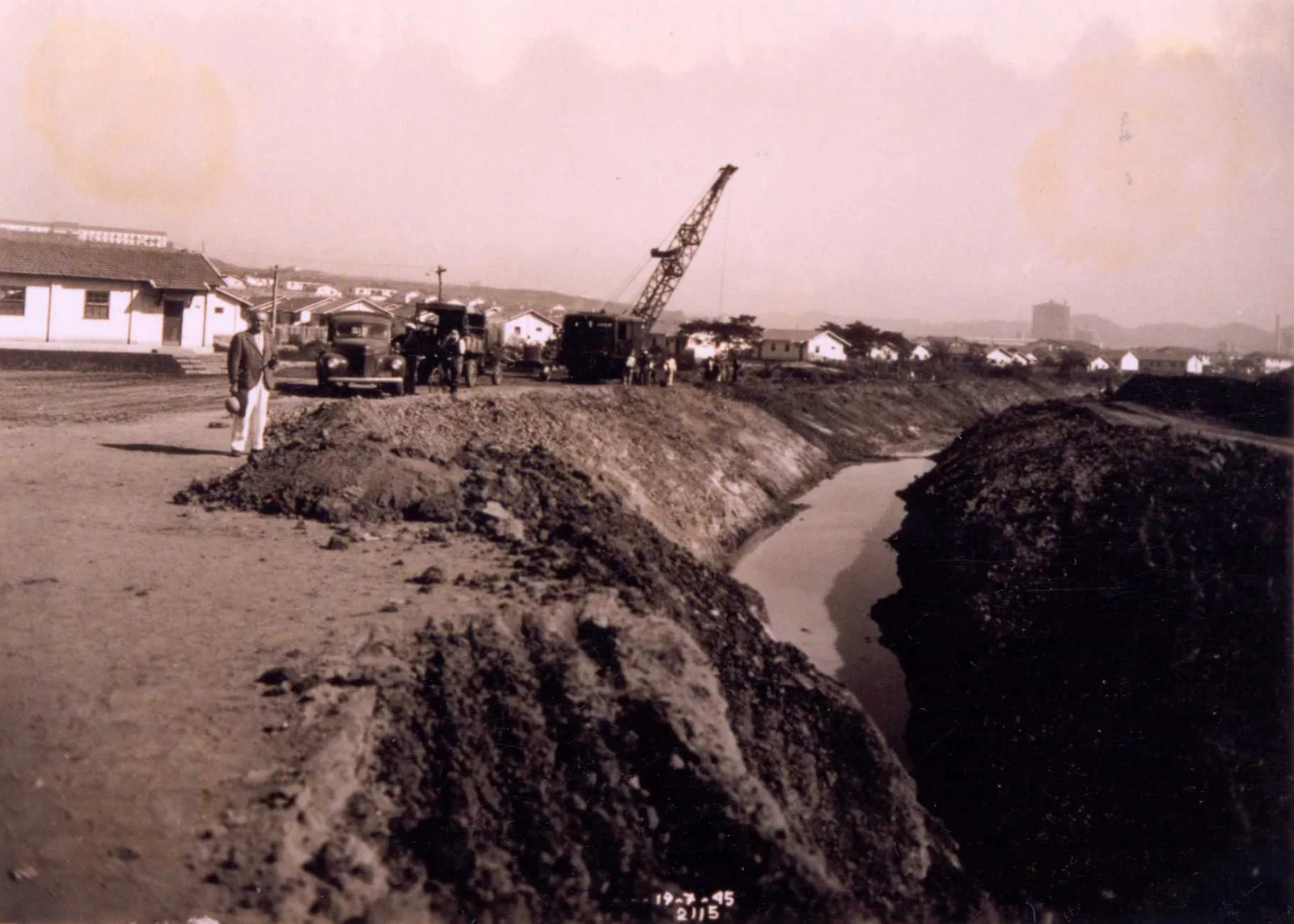 Fotografia histórica de Volta Redonda em identificação