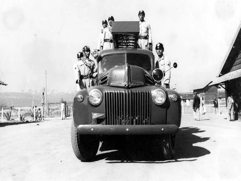 Fotografia histórica de Volta Redonda em identificação