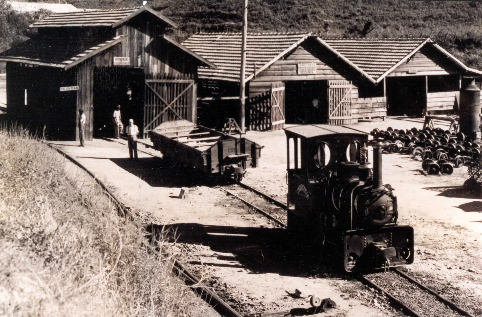 Fotografia histórica de Volta Redonda em identificação