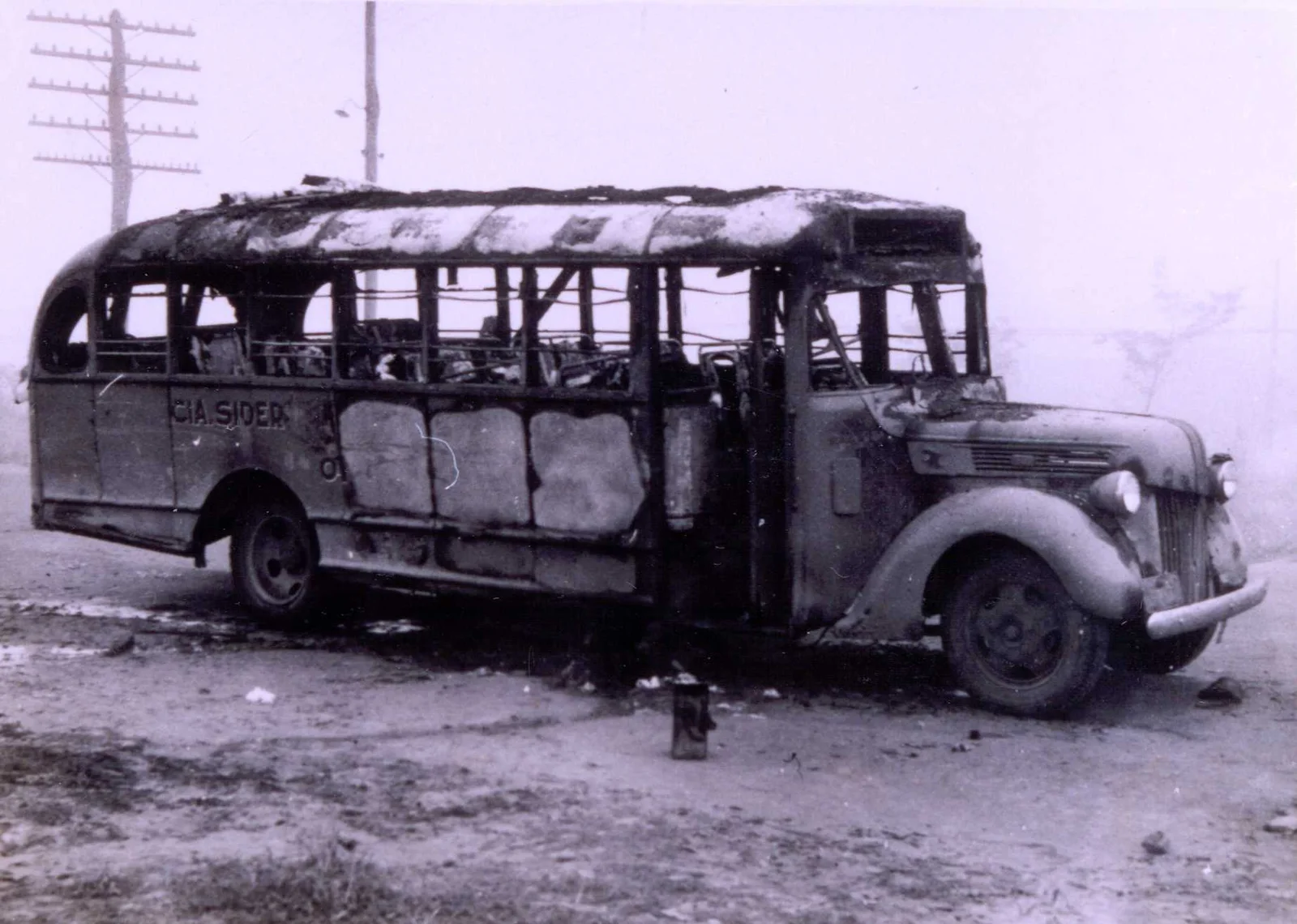 Fotografia histórica de Volta Redonda em identificação
