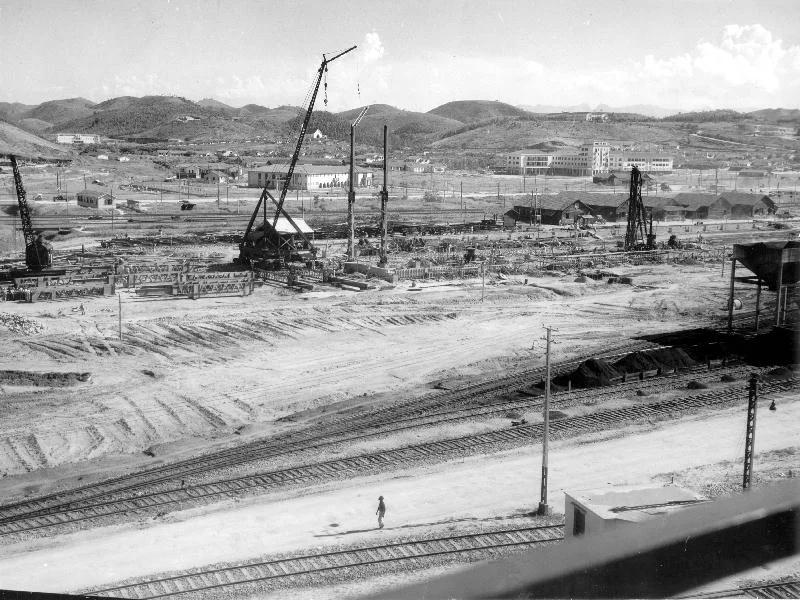 Fotografia histórica de Volta Redonda em identificação