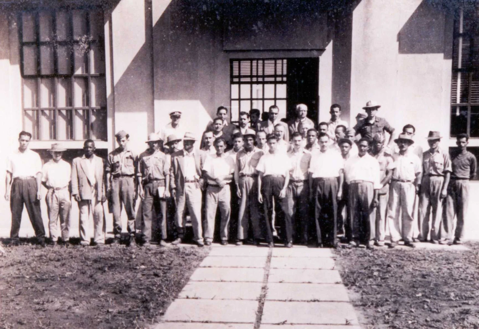 Fotografia histórica de Volta Redonda em identificação