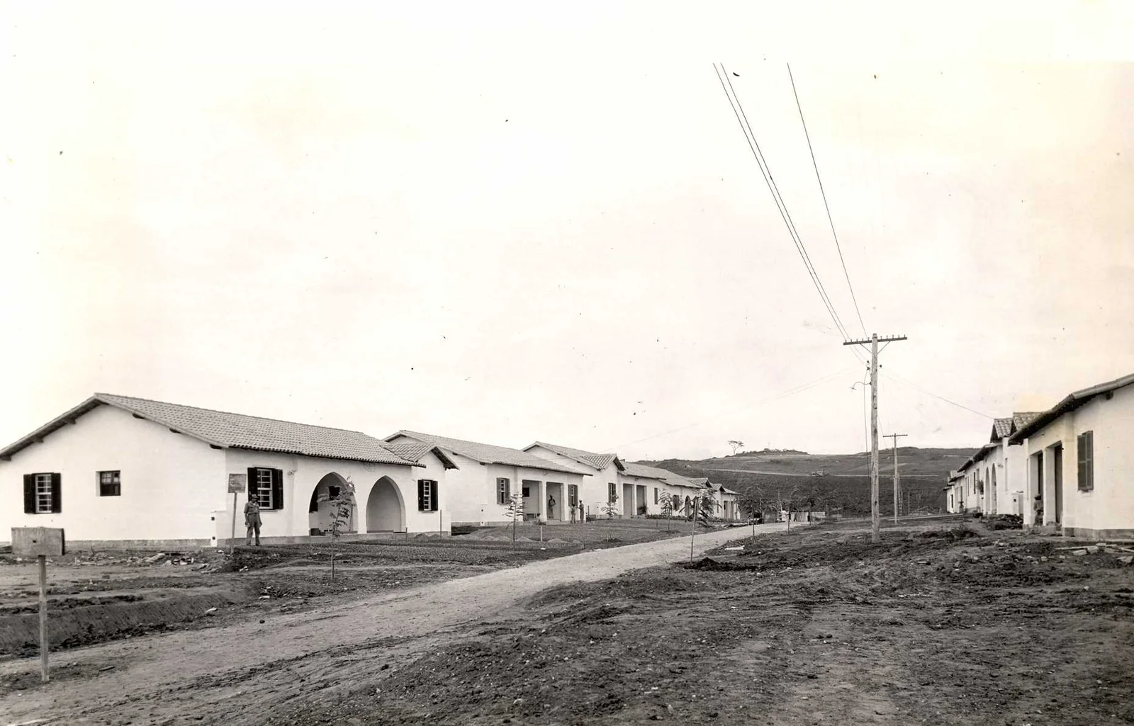 Fotografia histórica de Volta Redonda em identificação