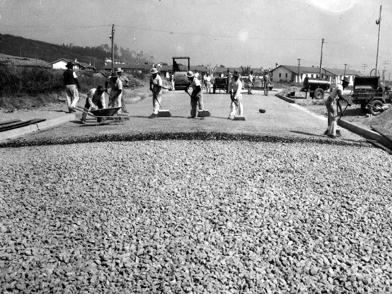 Fotografia histórica de Volta Redonda em identificação